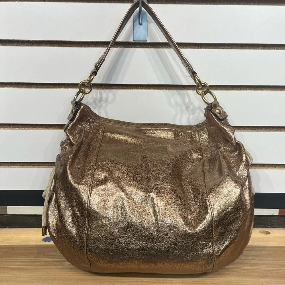 Coach Poppy 2012 Groovy Leather Hippie Hobo bag